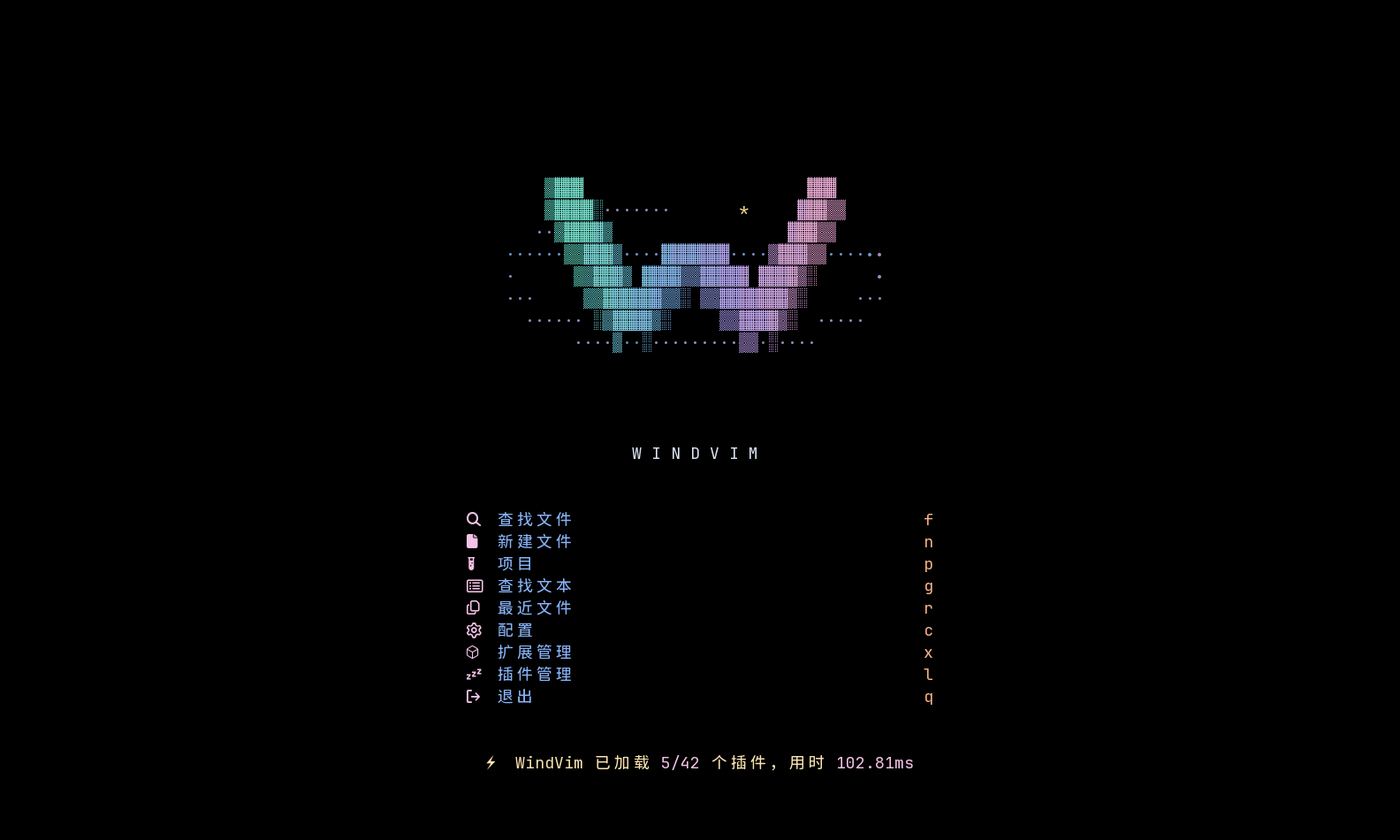 WindVim：基于 LazyVim 的中文 Neovim 配置