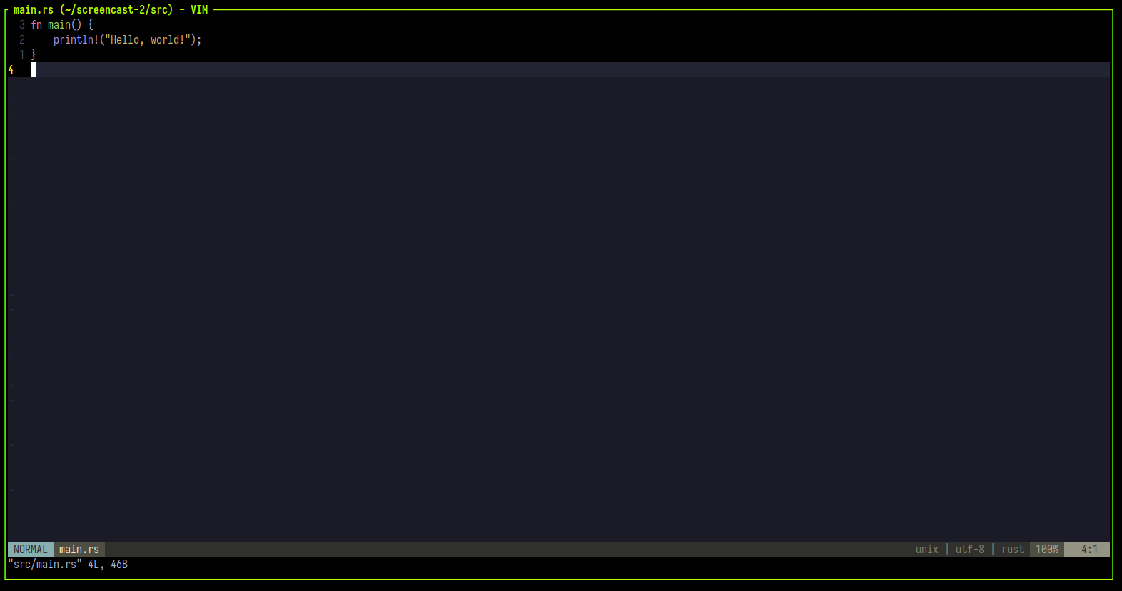 editor pane